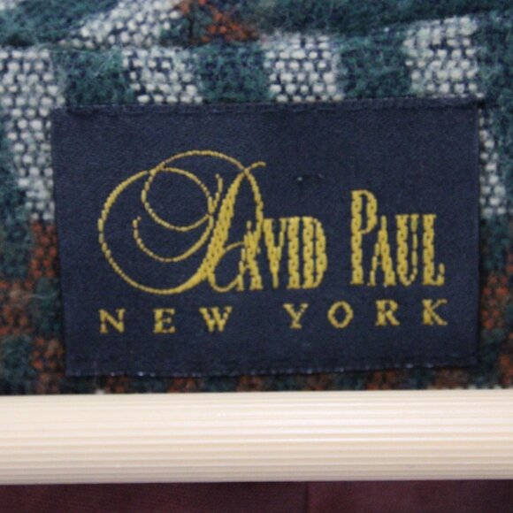 Vintage David Paul New York Southwestern Western Aztec Cardigan Womens Size XL - Picture 6 of 10